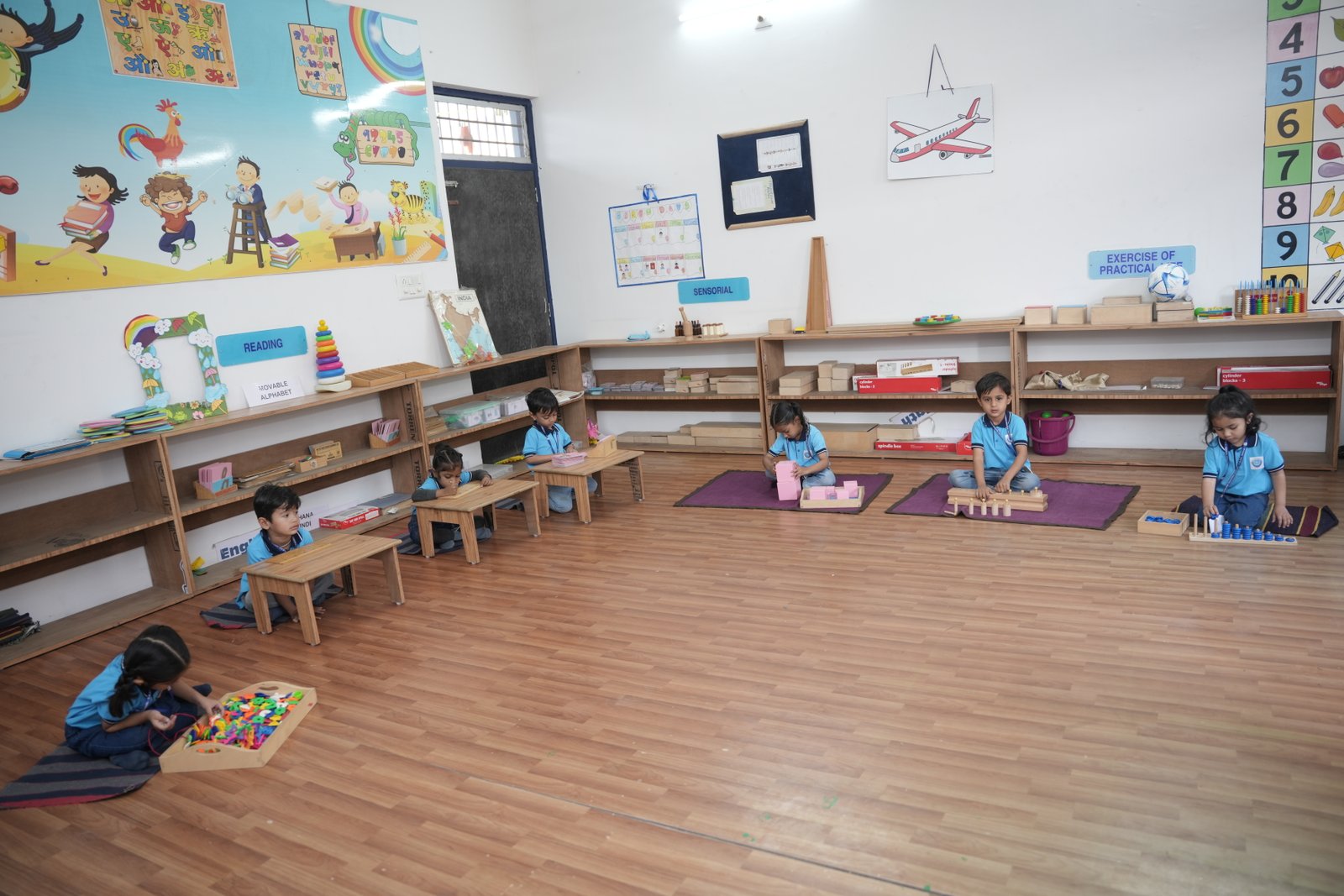 Montessori learning at ETS CBSE